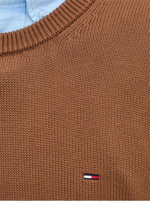 Maglioncino basic in cotone Tommy Jeans | DM0DM21787GVP